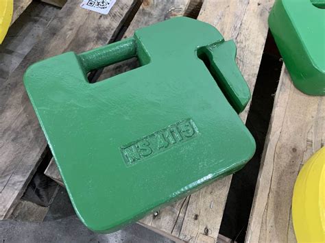 used john deere suitcase weights